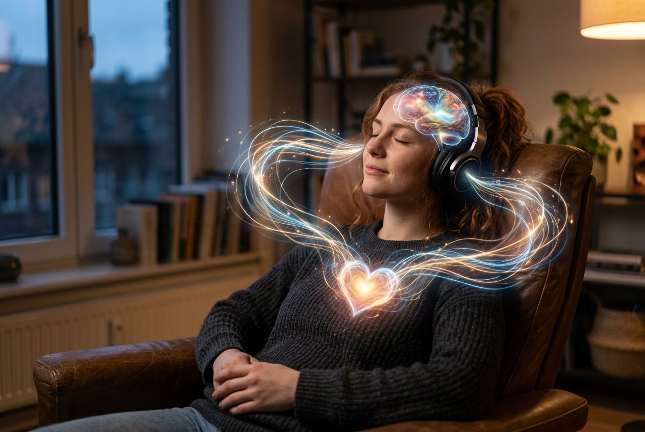 Woman Deeply Dived Where Time Doesn't Exist Anymore