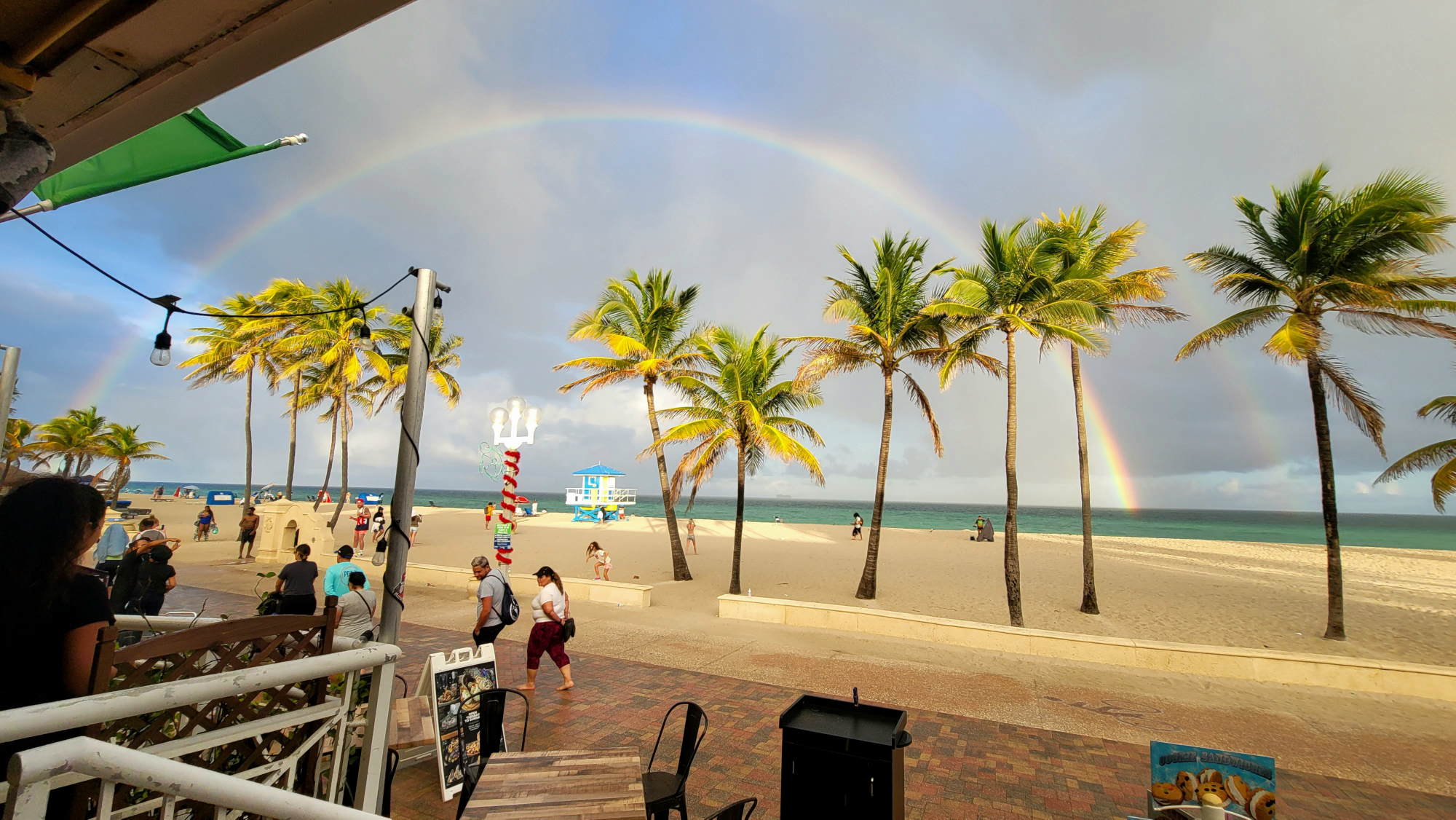 Double-Rainbow, Florida, USA
