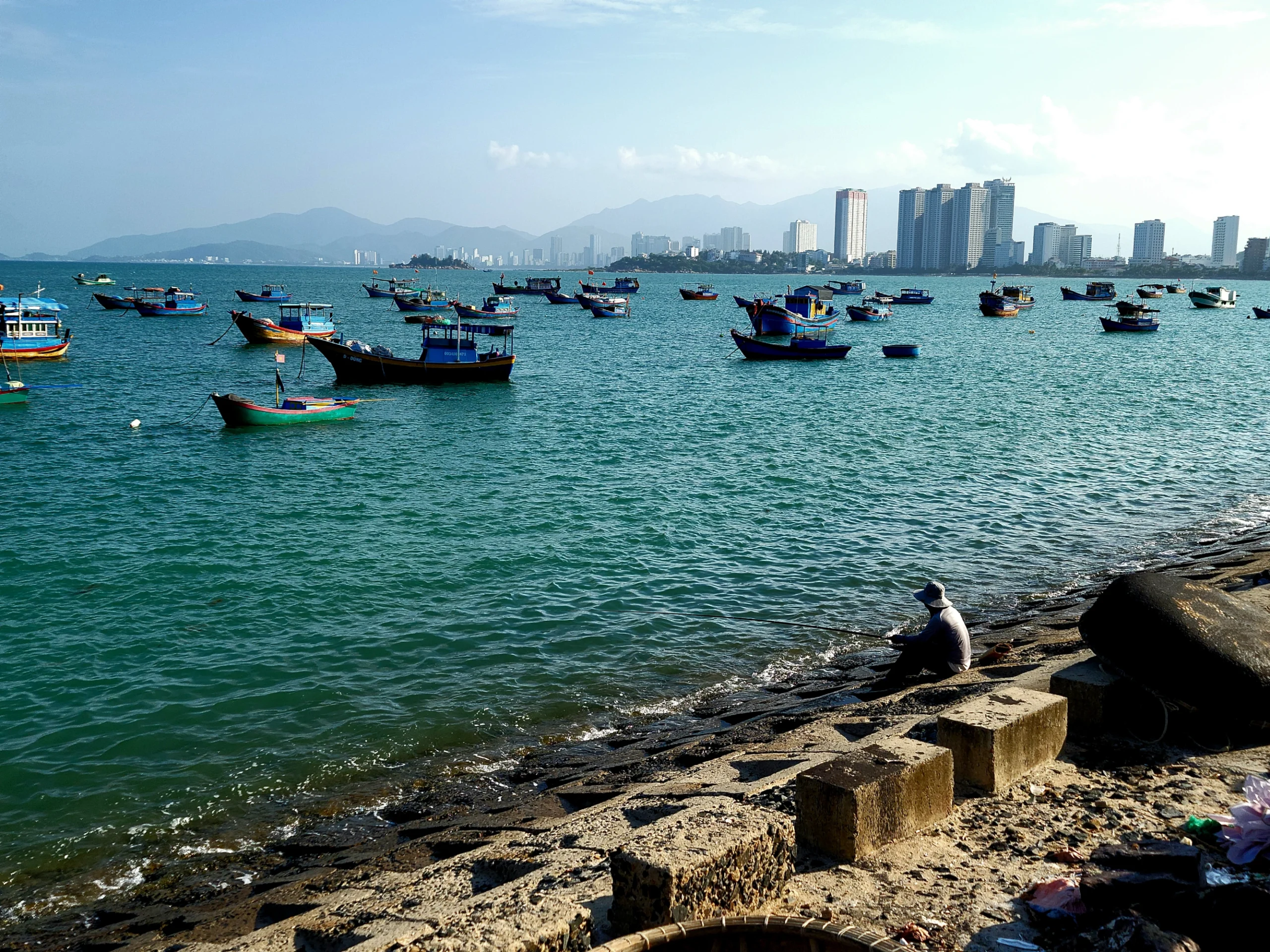 Fishermen in Nha Tranh