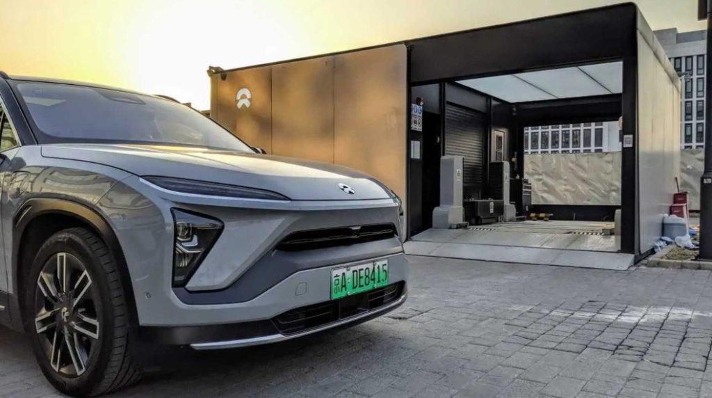 Nio Battery Swap Station