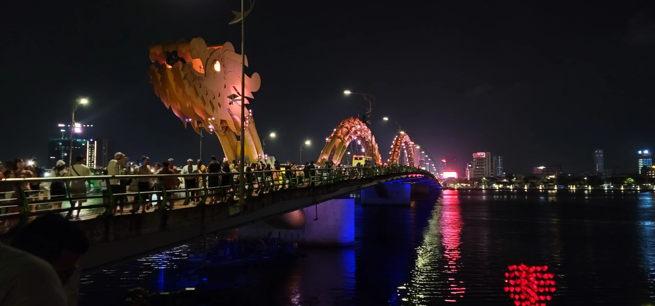Dragon Bridge at Night