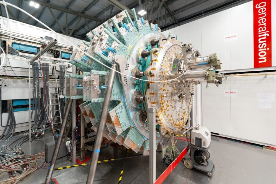 Canada`s Fusion Magnetized Target Fusion (MTF) Machine